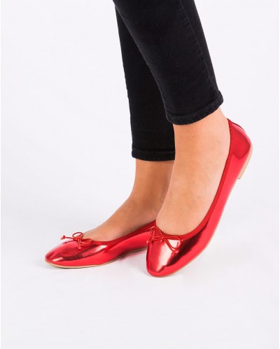 Ballerine Yvette Rouge